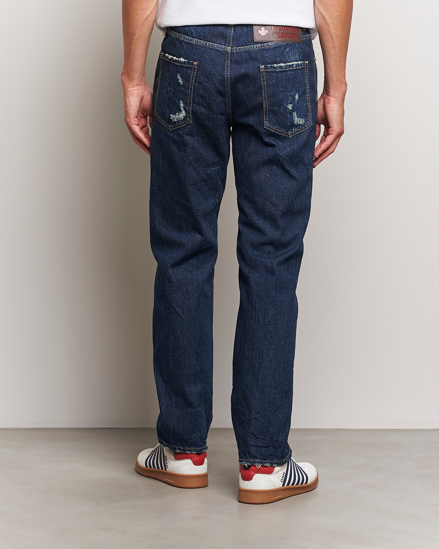 Herr | Jeans | Dsquared2 | 642 Loose Jeans Dark Blue