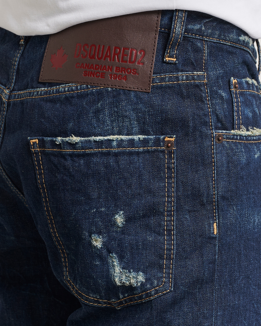 Herr | Jeans | Dsquared2 | 642 Loose Jeans Dark Blue