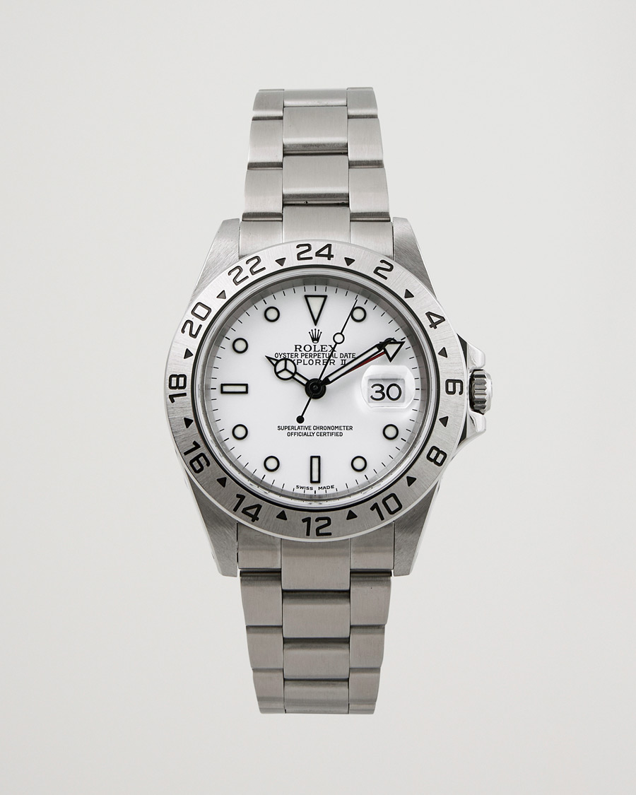 Herr | Rolex Pre-Owned Explorer 16570 Silver | Rolex Pre-Owned | Explorer 16570 Silver