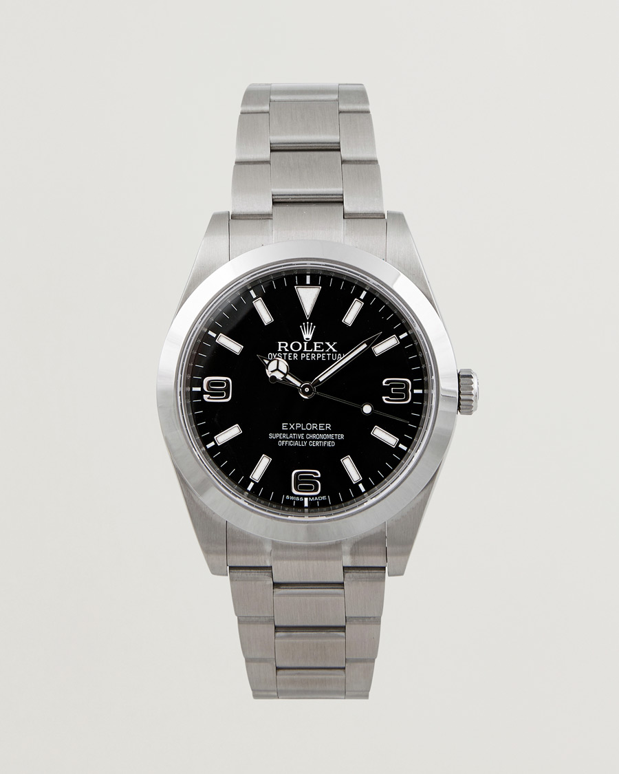 Herr | Rolex Pre-Owned Explorer 214270 Silver | Rolex Pre-Owned | Explorer 214270 Silver