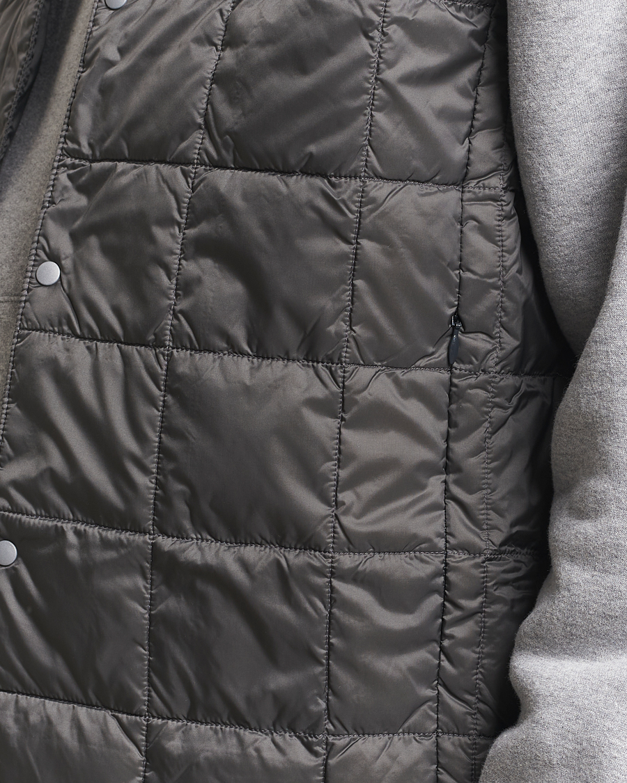 Herr | Jackor | TAION | V-Neck Lightweight Down Vest Dark Grey