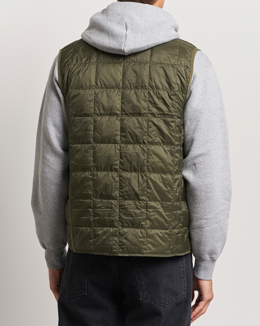 Herr | Jackor | TAION | V-Neck Lightweight Down Vest Dark Olive