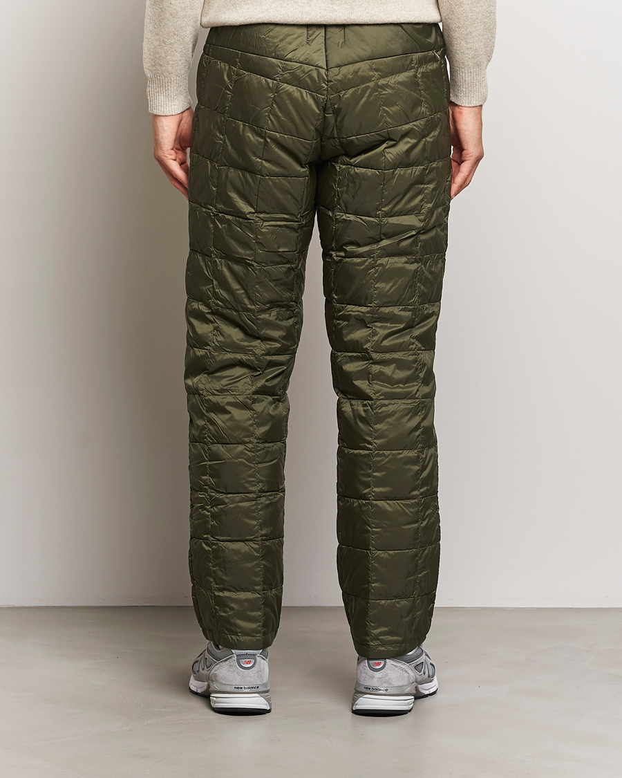 Herr | Byxor | TAION | Regular Straight Down Pants Dark Olive