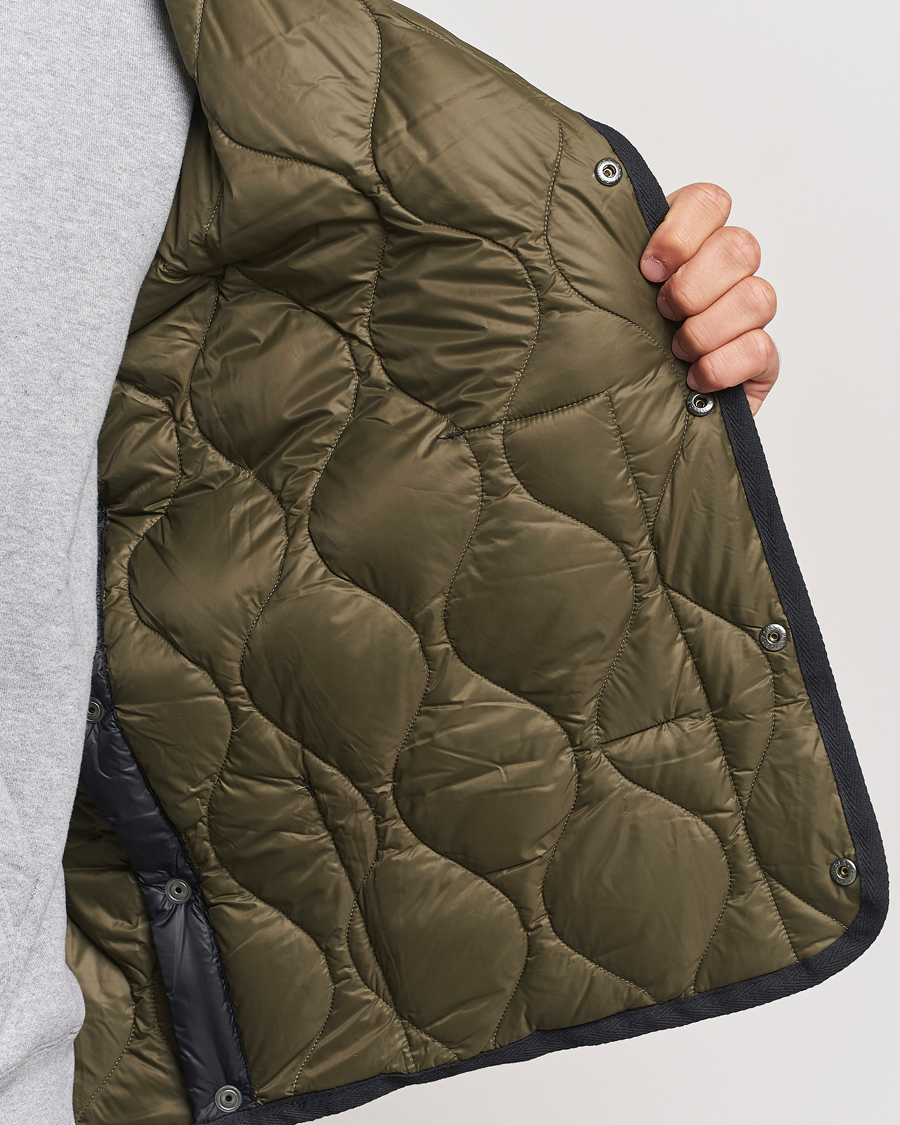 Herr | Jackor | TAION | Military Crew Neck Down Vest Black