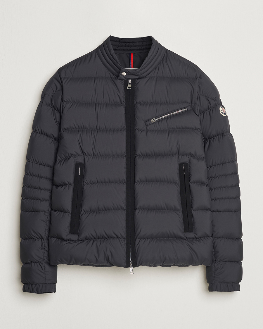 Herr | Jackor | Moncler | Souillet Biker Jacket Black
