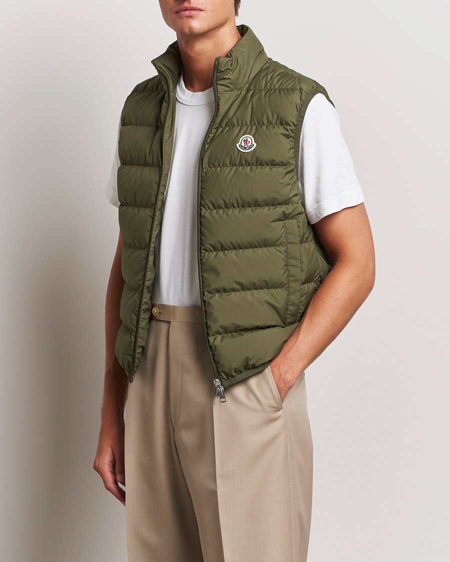 Herr | Jackor | Moncler | Contrin Down Vest Military