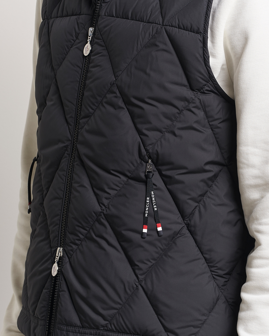 Herr | Jackor | Moncler | Aroula Quilted Down Vest Black
