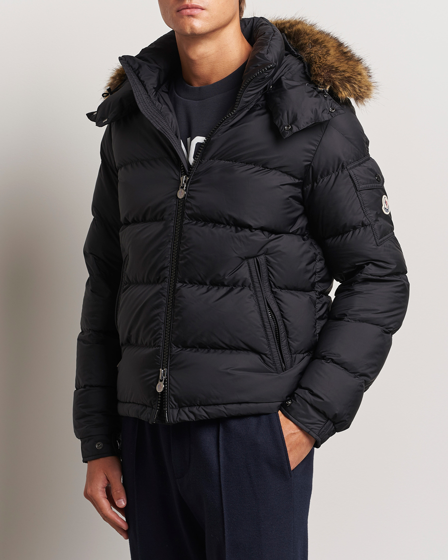 Herr | Jackor | Moncler | Maya Faux Fur Jacket Black