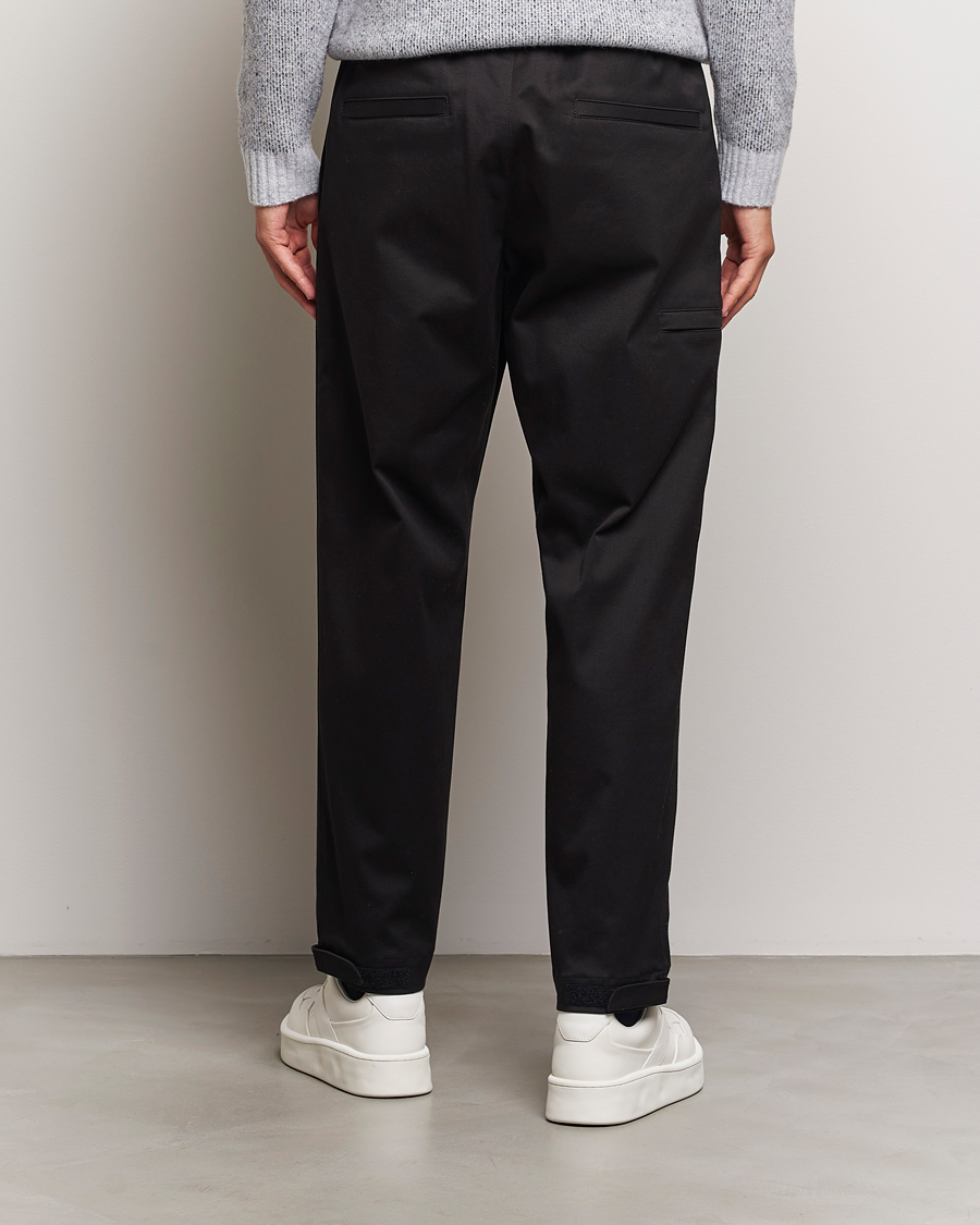 Herr | Byxor | Moncler | Technical Drawstring Pants Black