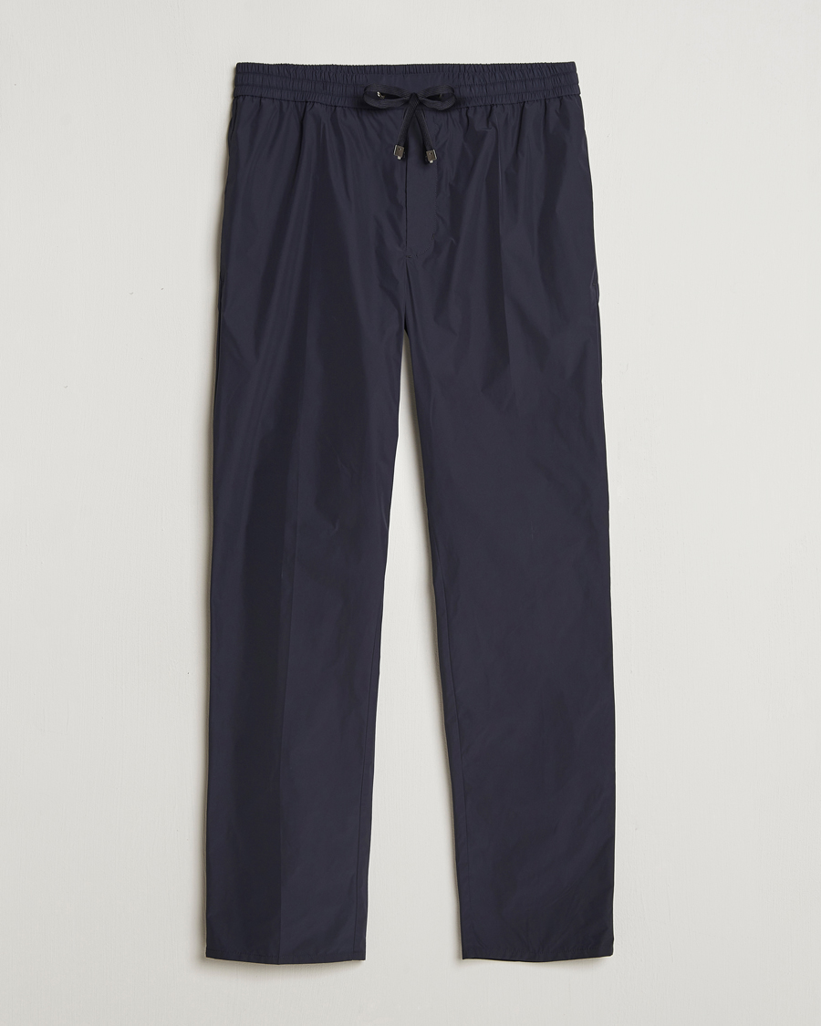 Herr | Byxor | Moncler | Drawstring Pants Navy