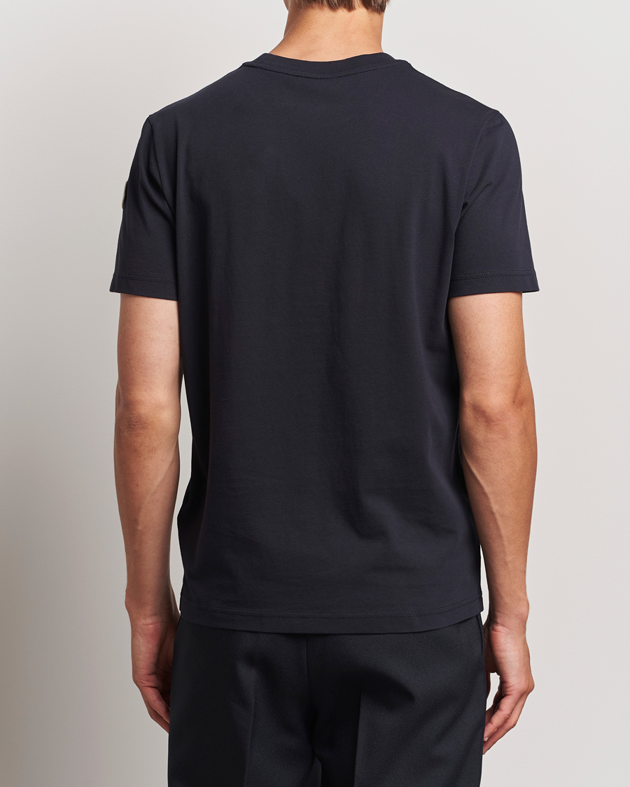 Herr | T-Shirts | Moncler | Embossed Logo T-Shirt Navy