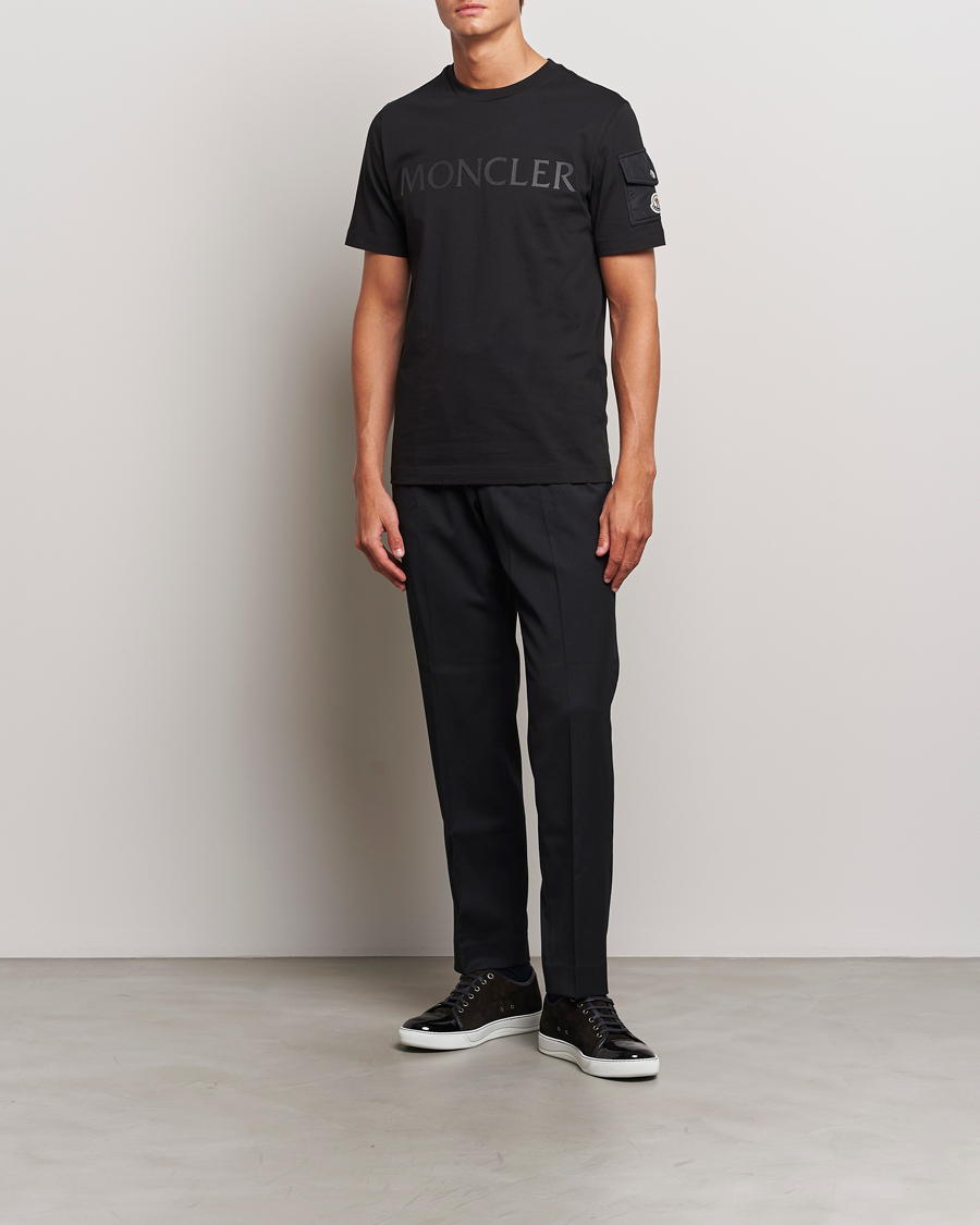 Herr | T-Shirts | Moncler | Sleeve Pocket T-Shirt Black