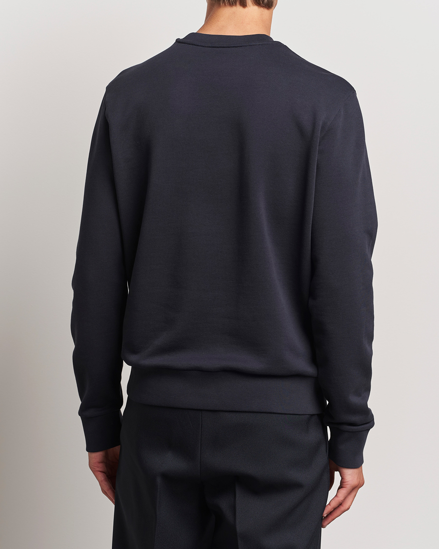 Herr | Tröjor | Moncler | Lettering Logo Sweatshirt Navy