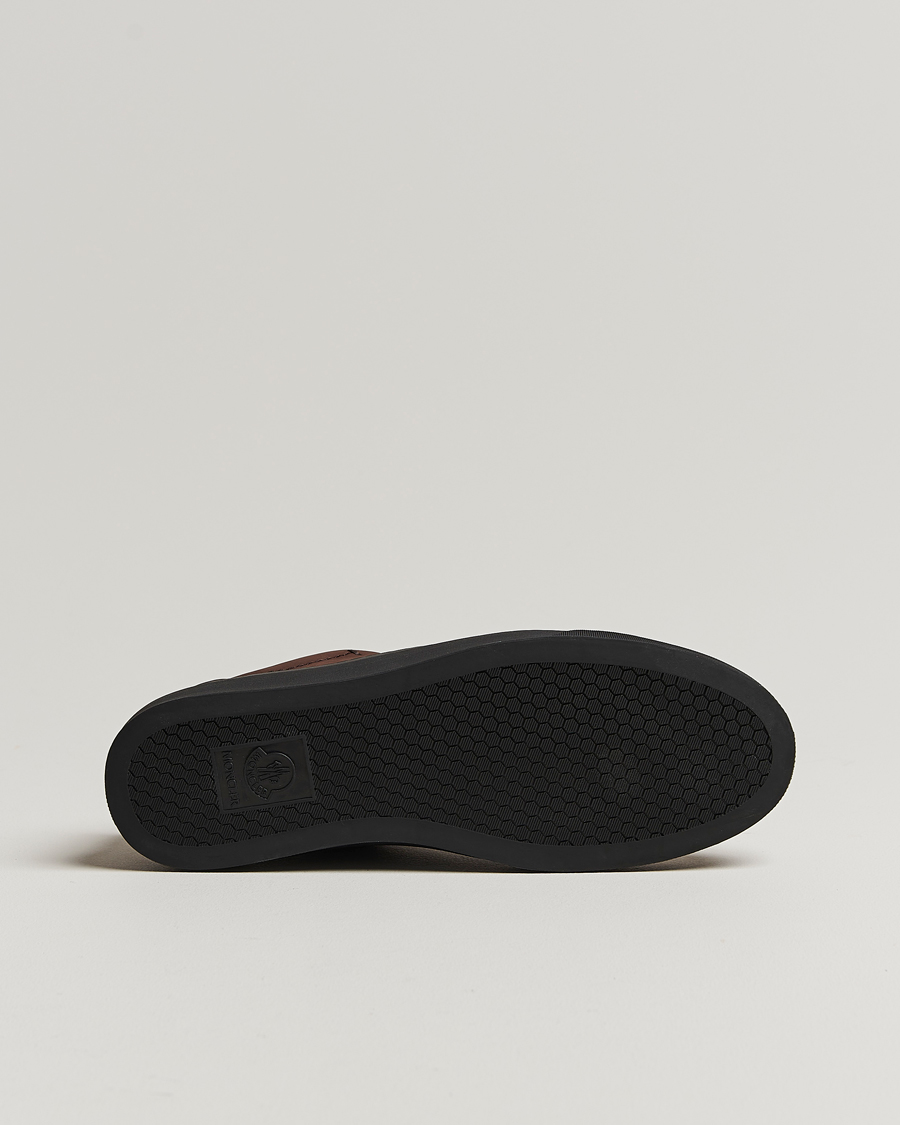 Herr | Moncler Monclub Sneakers Brown Suede | Moncler | Monclub Sneakers Brown Suede