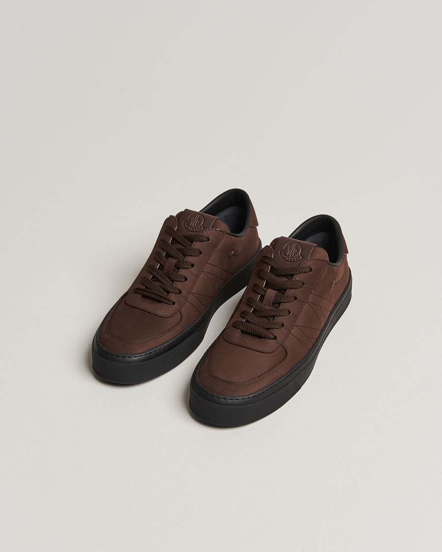 Herr | Moncler Monclub Sneakers Brown Suede | Moncler | Monclub Sneakers Brown Suede