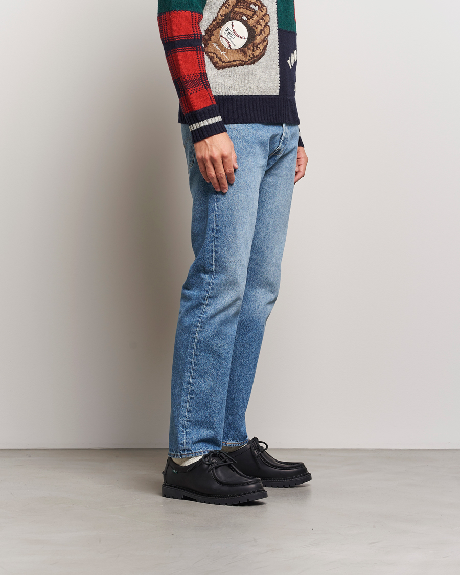 Herr | Polo Ralph Lauren Apron Classic Casual Derby Black Calf | Polo Ralph Lauren | Apron Classic Casual Derby Black Calf