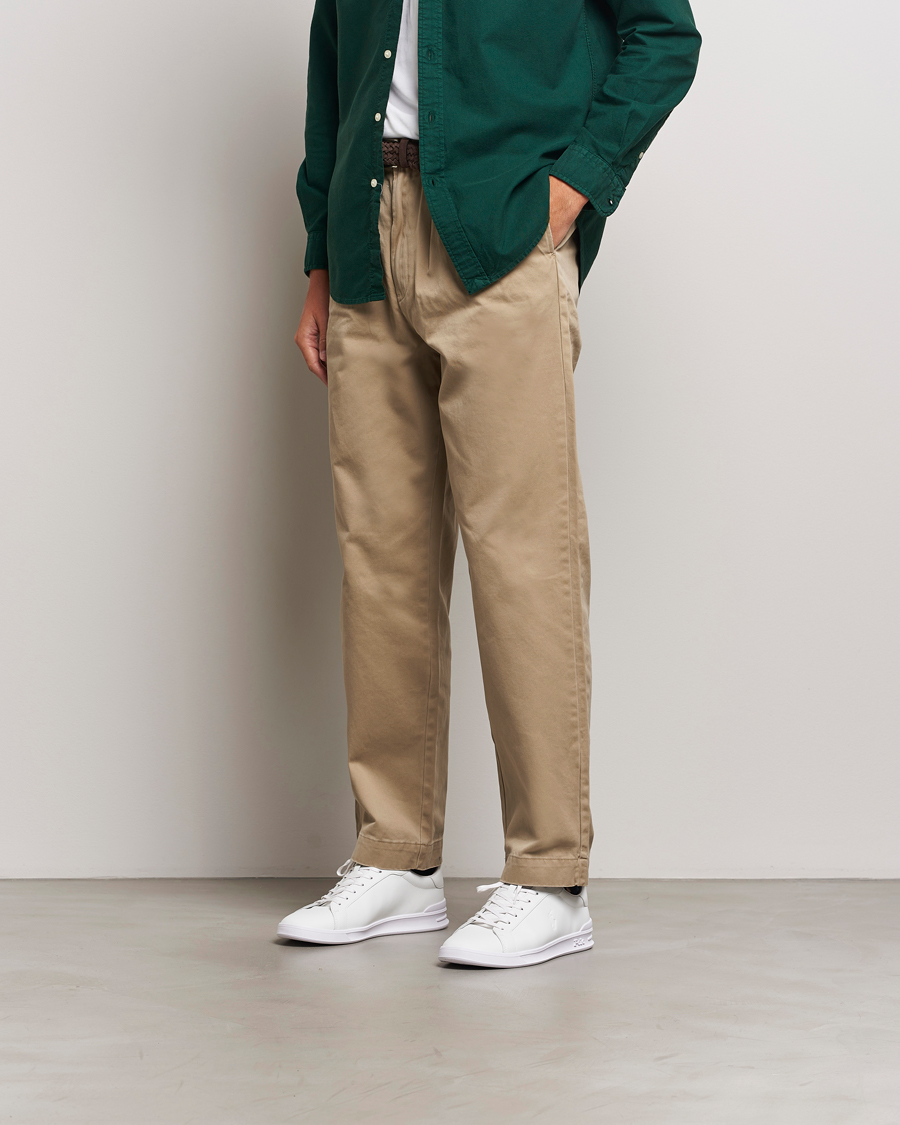 Herr | Polo Ralph Lauren Heritage Court II Sneaker White | Polo Ralph Lauren | Heritage Court II Sneaker White