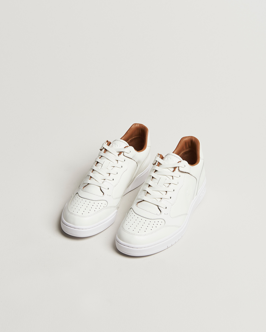 Herr | Sneakers | Polo Ralph Lauren | Polo Court Sneaker Deckwash White Leather