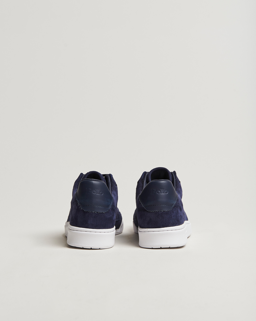 Herr | Polo Ralph Lauren Polo Court Sneaker Navy Suede | Polo Ralph Lauren | Polo Court Sneaker Navy Suede