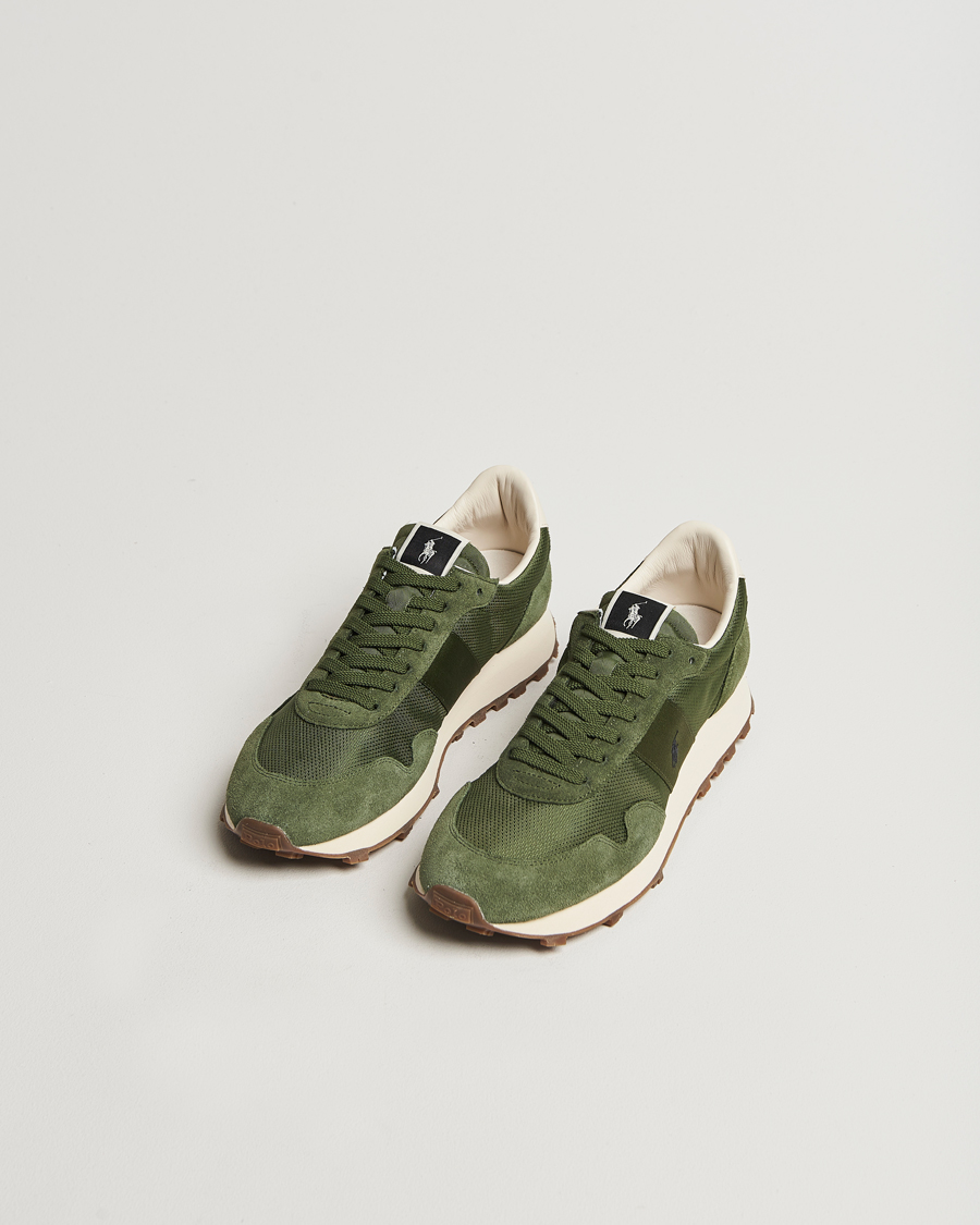 Herr | Polo Ralph Lauren PRL Trail125 Sneaker Classic Drab/Ecru | Polo Ralph Lauren | PRL Trail125 Sneaker Classic Drab/Ecru