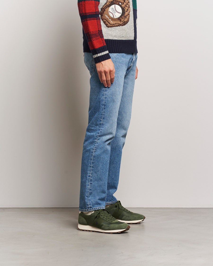 Herr | Polo Ralph Lauren PRL Trail125 Sneaker Classic Drab/Ecru | Polo Ralph Lauren | PRL Trail125 Sneaker Classic Drab/Ecru