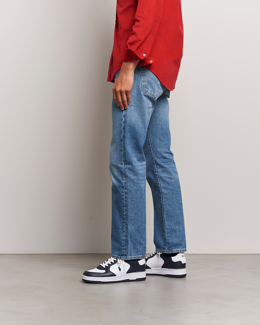 Herr | Polo Ralph Lauren Masters Court Sneaker Aviator Navy/White | Polo Ralph Lauren | Masters Court Sneaker Aviator Navy/White