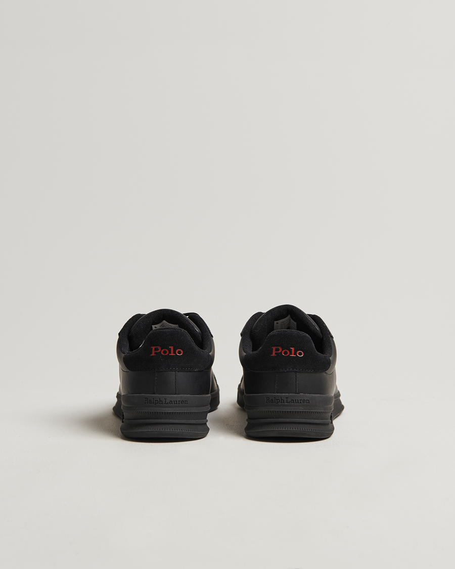 Herr | Polo Ralph Lauren Heritage Court II High Sneaker Black/Red | Polo Ralph Lauren | Heritage Court II High Sneaker Black/Red