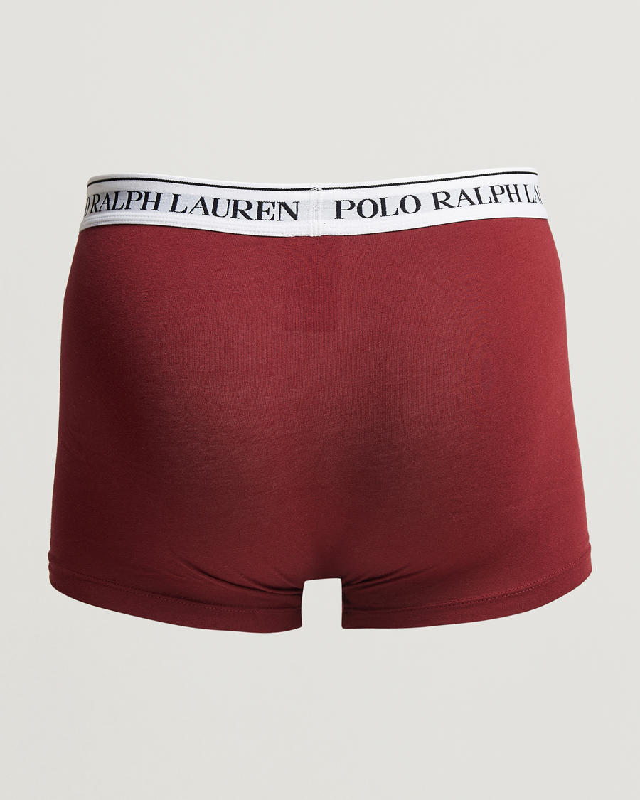 Herr | Underkläder | Polo Ralph Lauren | 3-Pack Trunk Ruby/Wine Heather/Red Carpet