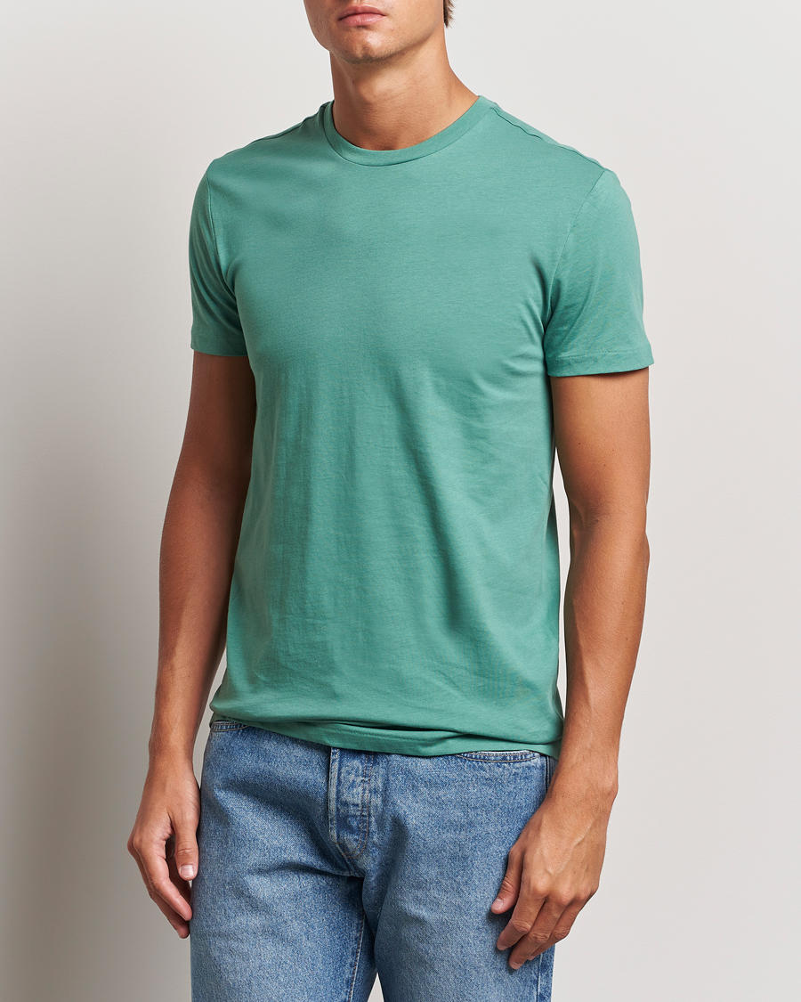Herr | T-Shirts | Polo Ralph Lauren | 3-Pack Crew Neck T-Shirt Fairway Green/White/Damson Red
