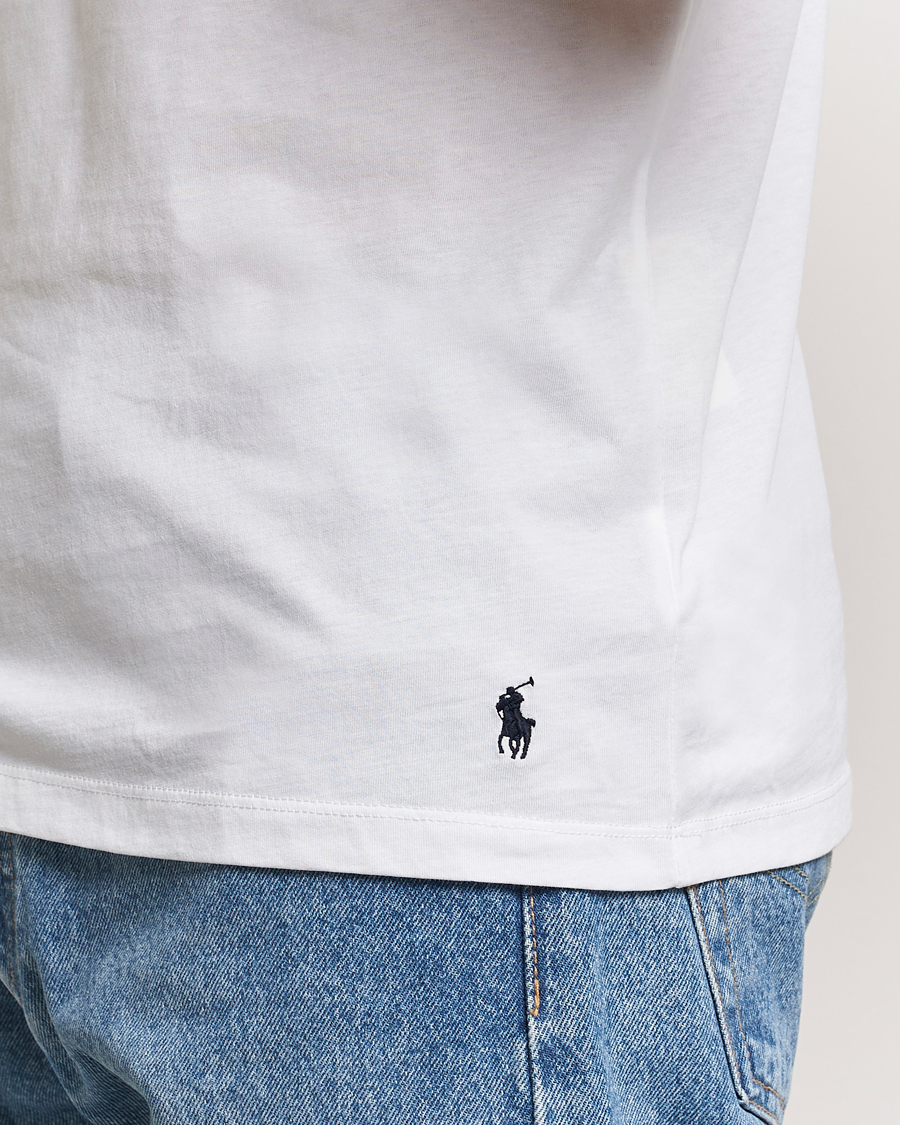 Herr | T-Shirts | Polo Ralph Lauren | 3-Pack V Neck T-Shirt White
