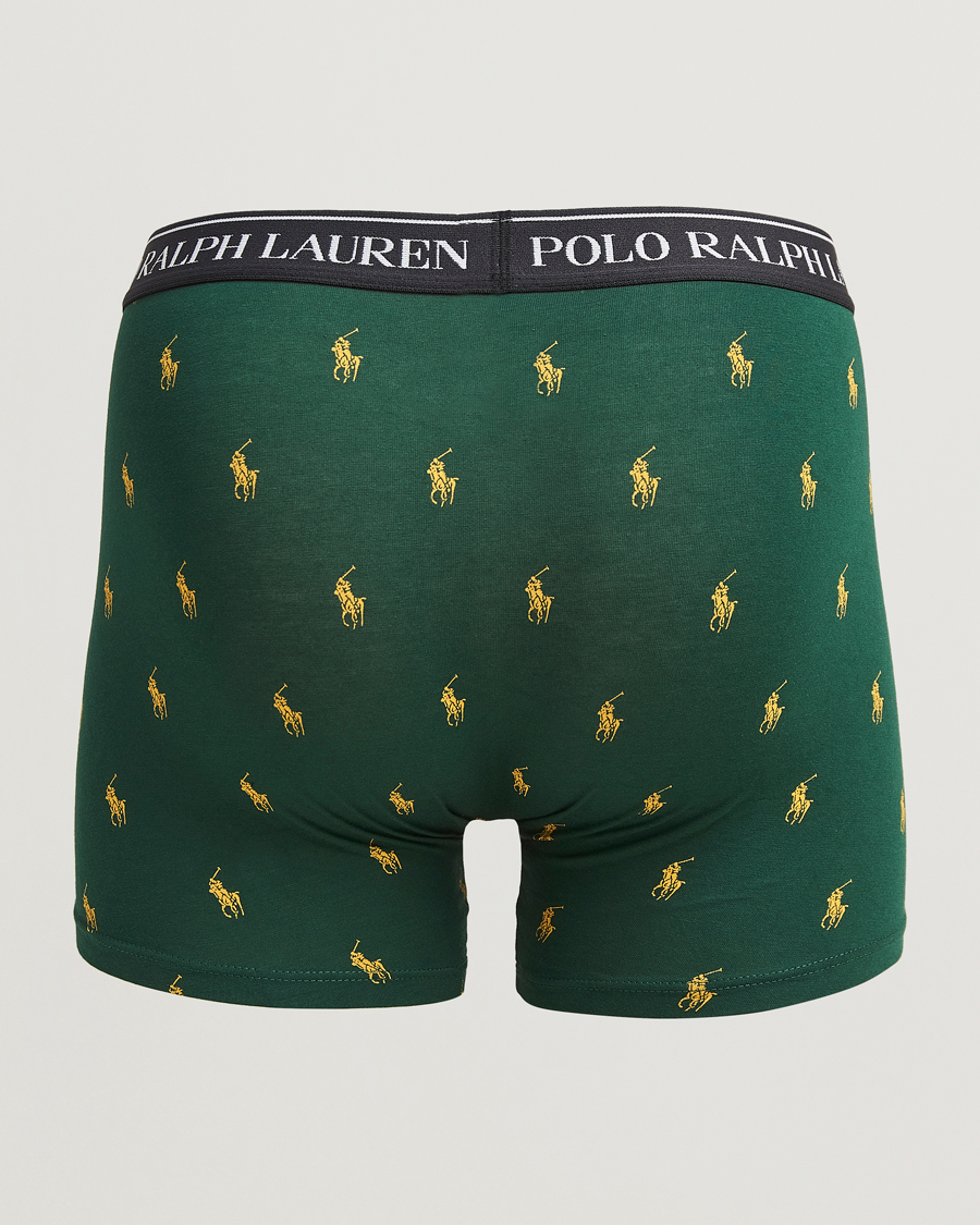 Herr | Underkläder | Polo Ralph Lauren | 3-Pack Boxer Brief Pine/Gold/Black