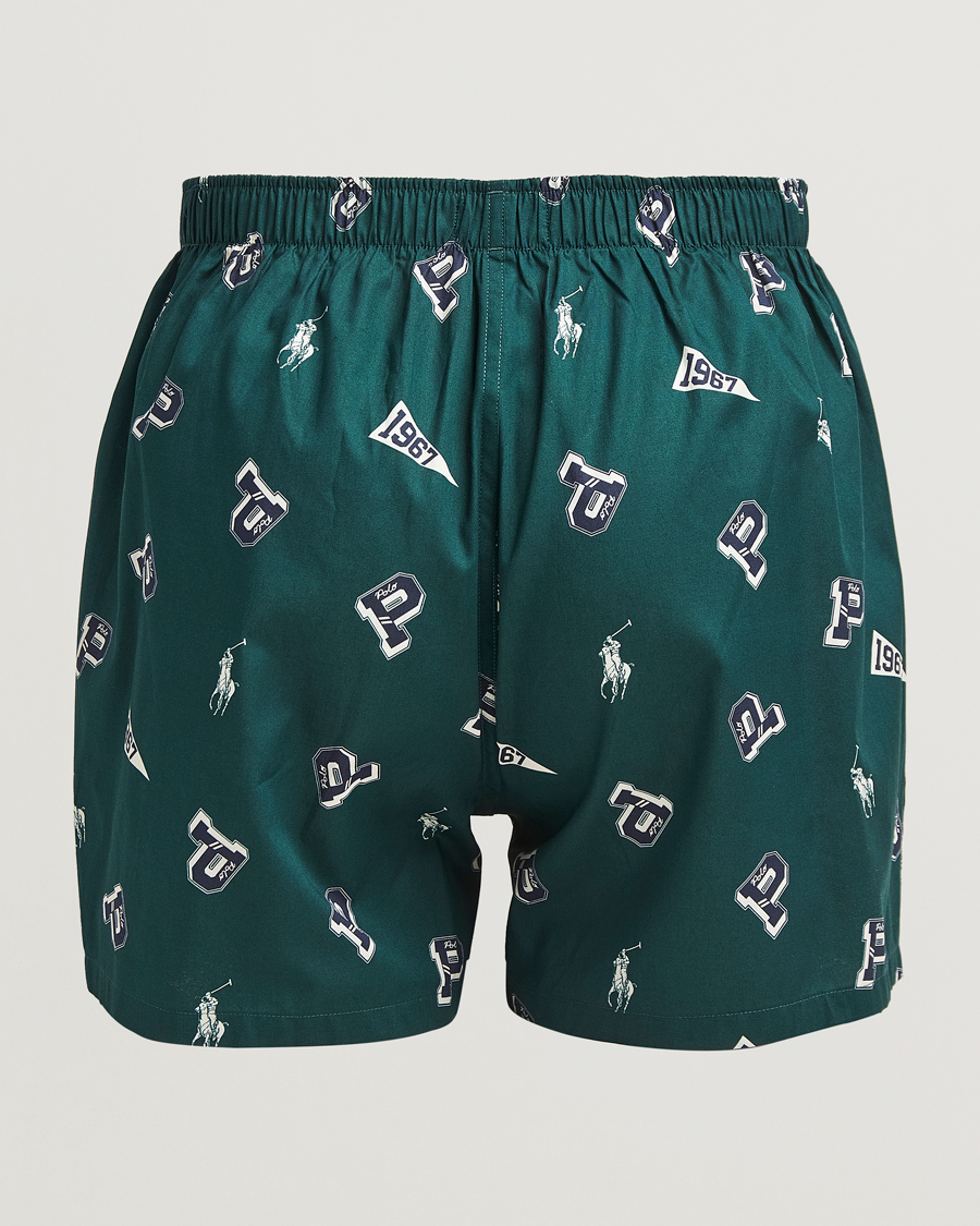 Herr | Underkläder | Polo Ralph Lauren | 3-Pack Woven Boxer Stripe/All Over Print/Navy