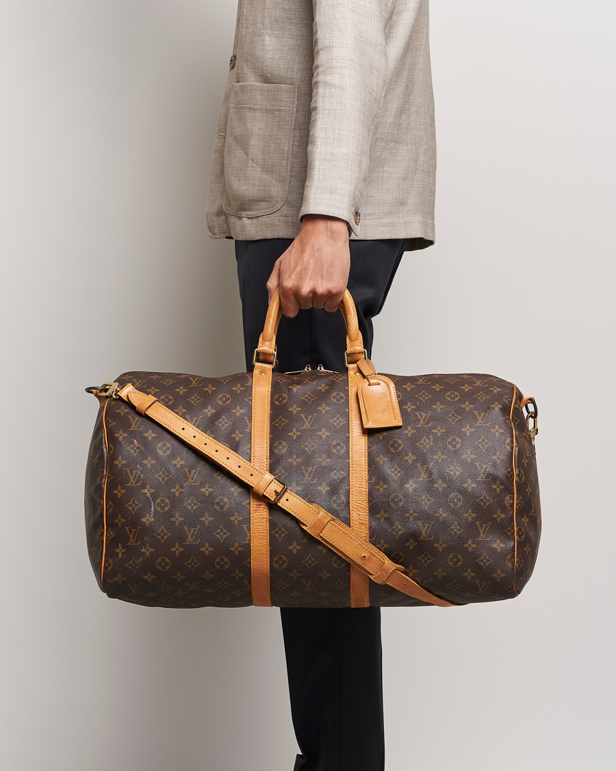 Herr | Louis Vuitton Pre-Owned Keepall Bandoulière 55 Monogram  | Louis Vuitton Pre-Owned | Keepall Bandoulière 55 Monogram 