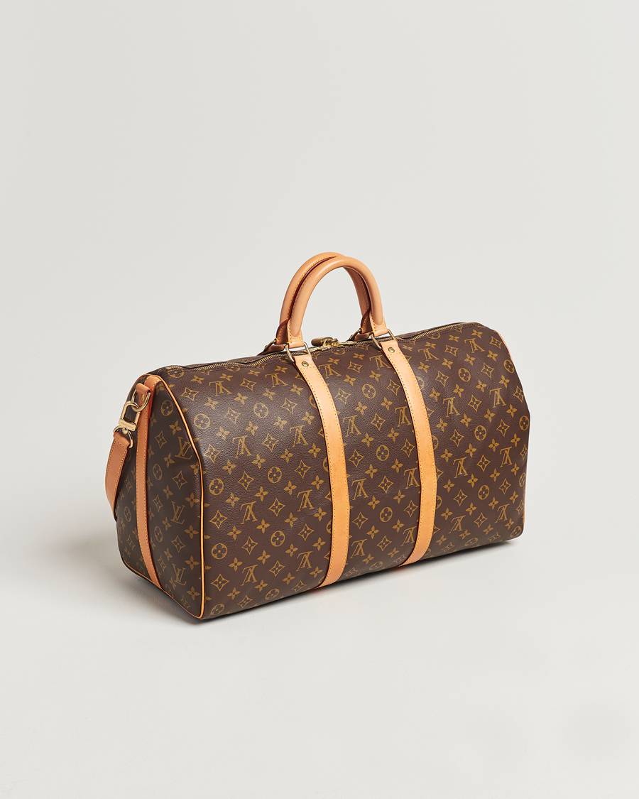 Herr | Pre-Owned & Vintage Bags | Louis Vuitton Pre-Owned | Keepall Bandoulière 50 Monogram 
