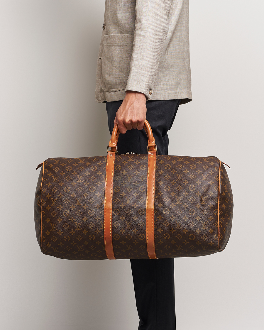Herr | Pre-owned | Louis Vuitton Pre-Owned | Keepall 55 Bag Monogram 