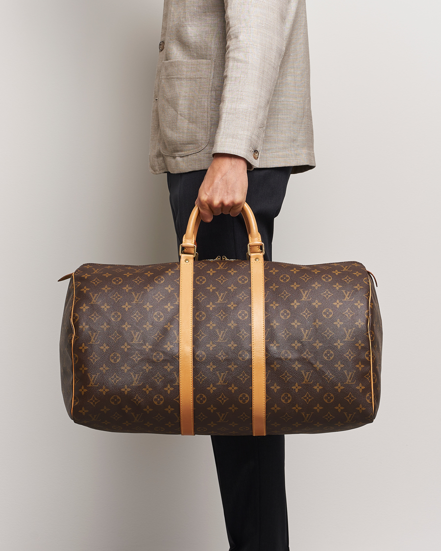 Herr | Pre-owned | Louis Vuitton Pre-Owned | Keepall 55 Bag Monogram 