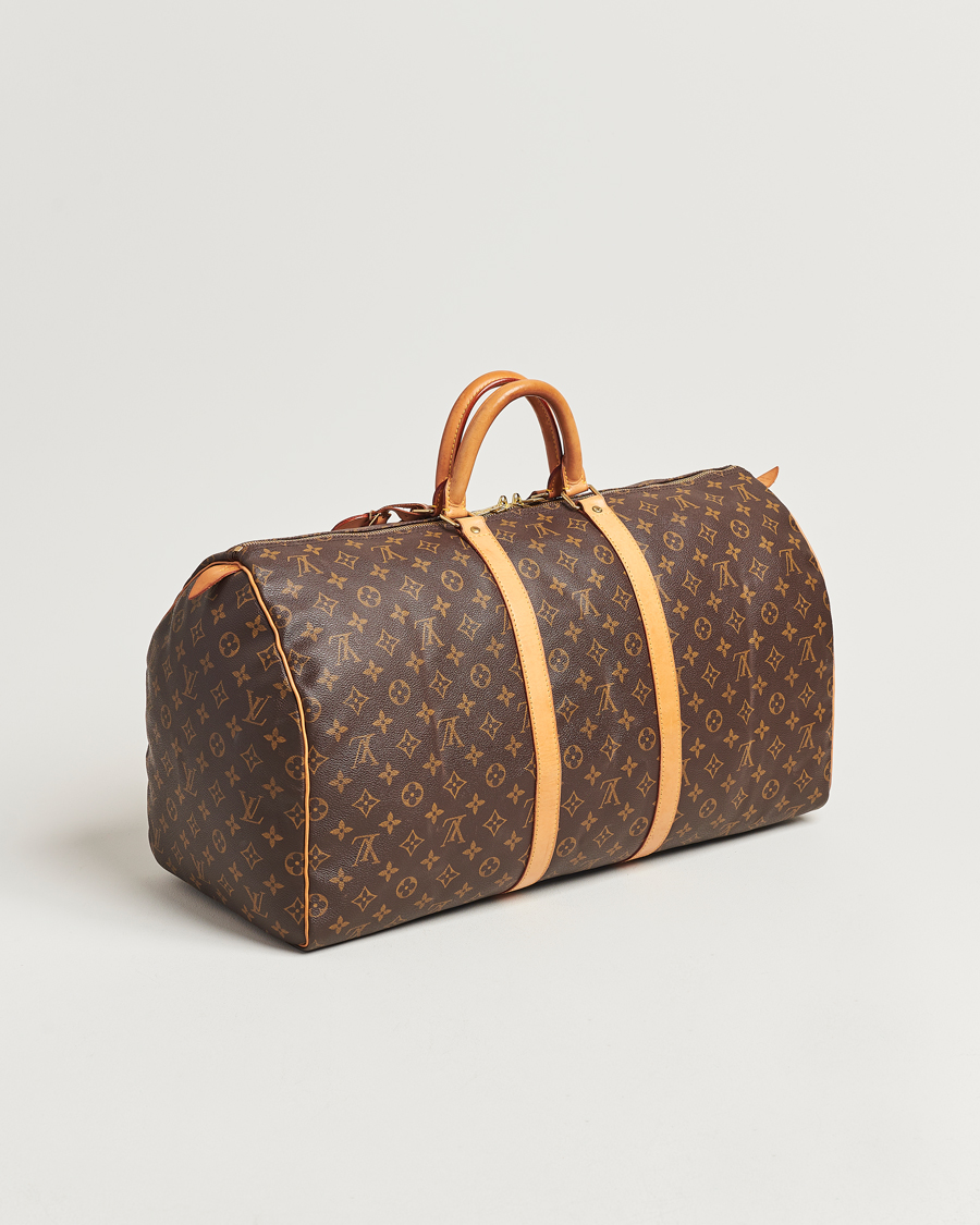Herr | Louis Vuitton Pre-Owned Keepall 55 Bag Monogram | Louis Vuitton Pre-Owned | Keepall 55 Bag Monogram