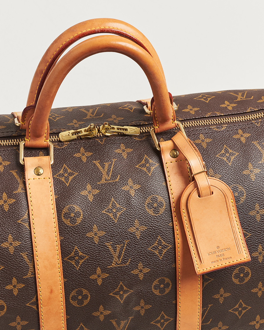 Herr | Louis Vuitton Pre-Owned Keepall 55 Bag Monogram | Louis Vuitton Pre-Owned | Keepall 55 Bag Monogram