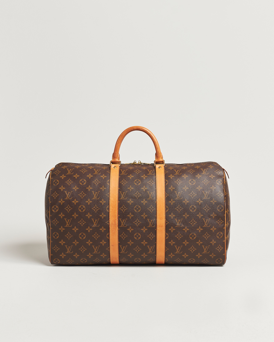 Herr | Louis Vuitton Pre-Owned Keepall 50 Bag Monogram | Louis Vuitton Pre-Owned | Keepall 50 Bag Monogram