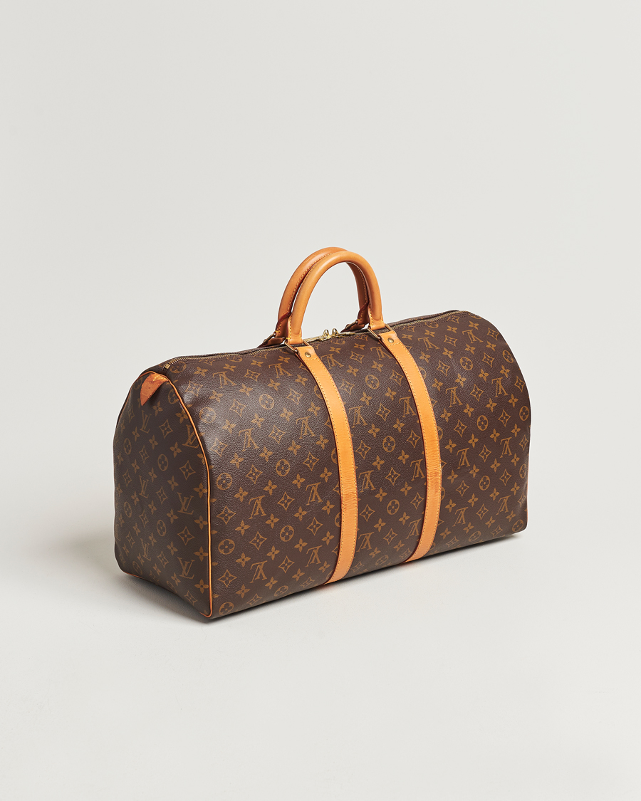 Herr | Louis Vuitton Pre-Owned Keepall 50 Bag Monogram | Louis Vuitton Pre-Owned | Keepall 50 Bag Monogram