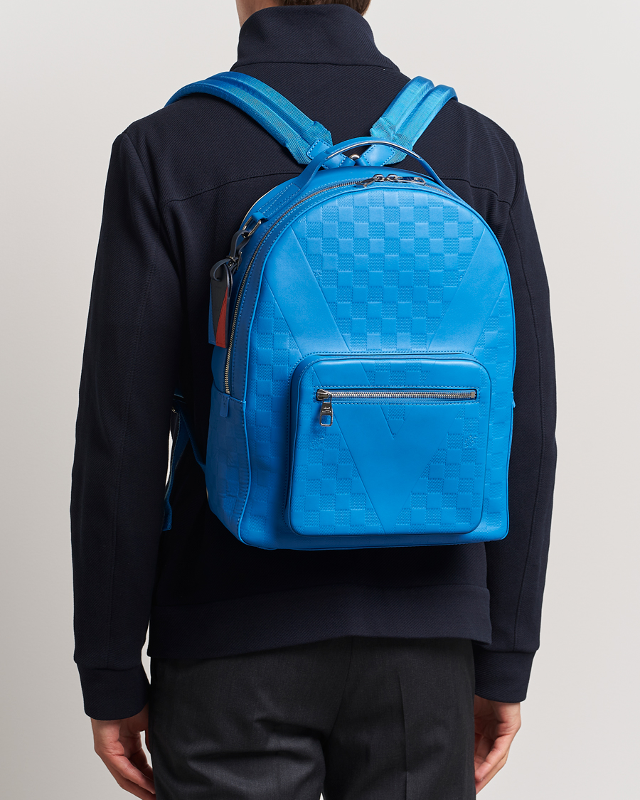 Herr | Pre-owned | Louis Vuitton Pre-Owned | Josh Backpack Limited Edition Infini Blue 