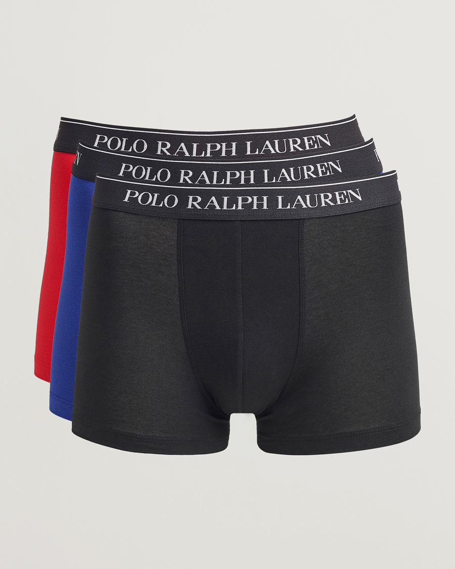 Herr | Underkläder | Polo Ralph Lauren | 3-Pack Trunk Blue/Red/Black