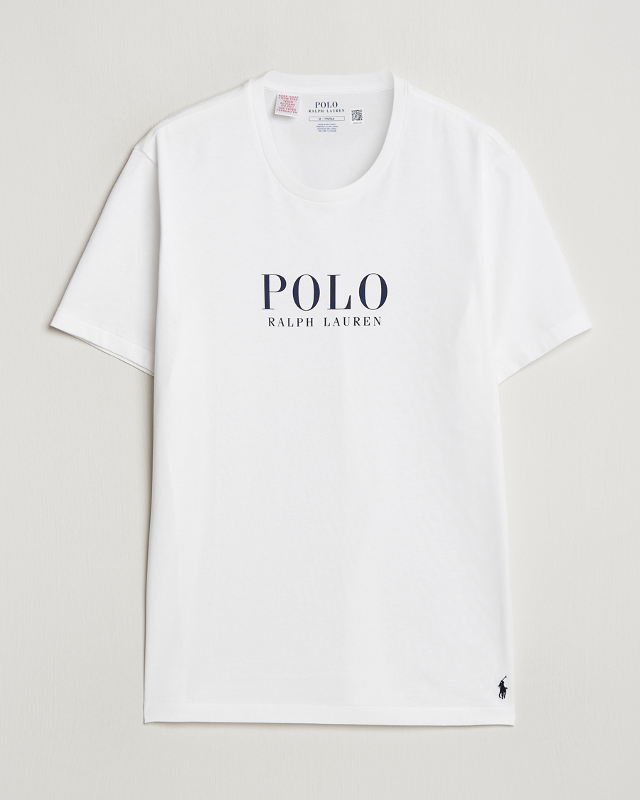 Herr | T-Shirts | Polo Ralph Lauren | Logo Cotton Jersey Sleep T-Shirt White