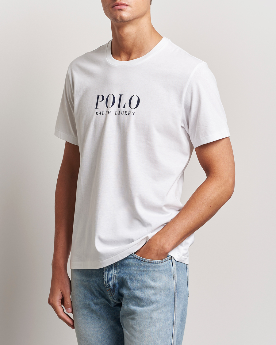 Herr | T-Shirts | Polo Ralph Lauren | Logo Cotton Jersey Sleep T-Shirt White