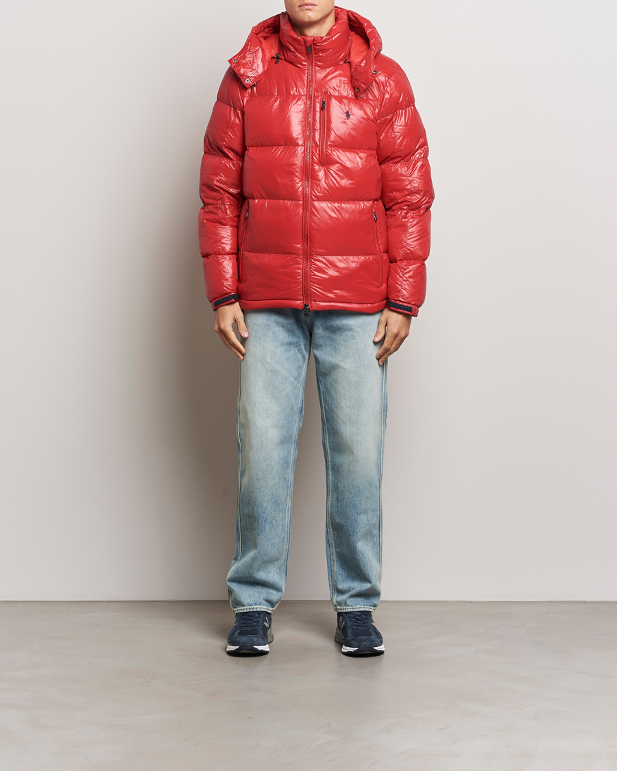 Herr | Jackor | Polo Ralph Lauren | El Cap High Gloss Down Jacket RL 2000 Red Glossy