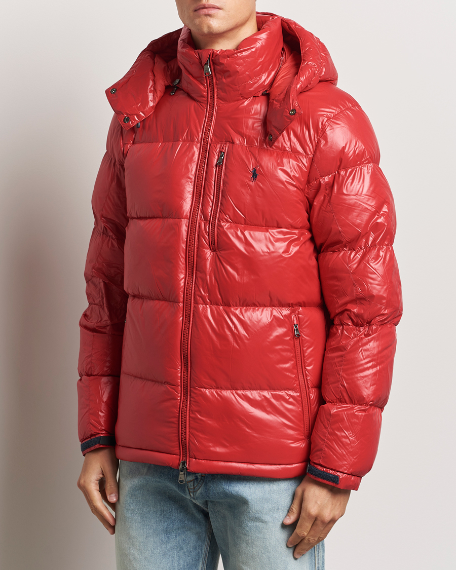 Herr | Jackor | Polo Ralph Lauren | El Cap High Gloss Down Jacket RL 2000 Red Glossy