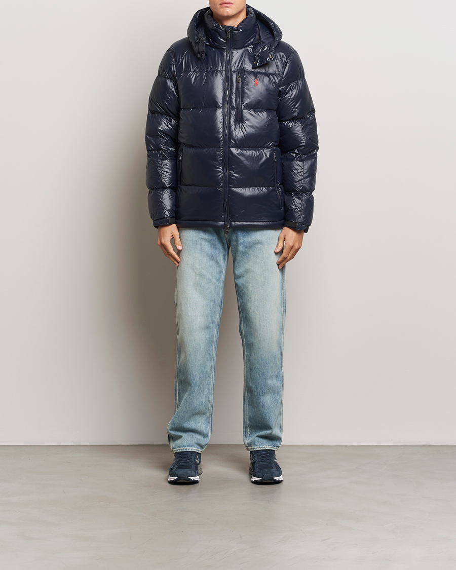 Herr | Jackor | Polo Ralph Lauren | El Cap High Gloss Down Jacket Collection Navy Glossy
