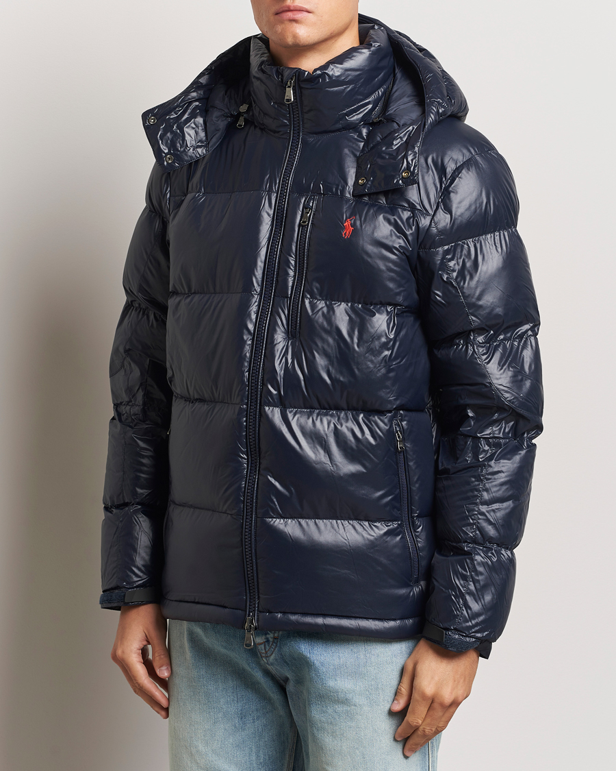 Herr | Jackor | Polo Ralph Lauren | El Cap High Gloss Down Jacket Collection Navy Glossy