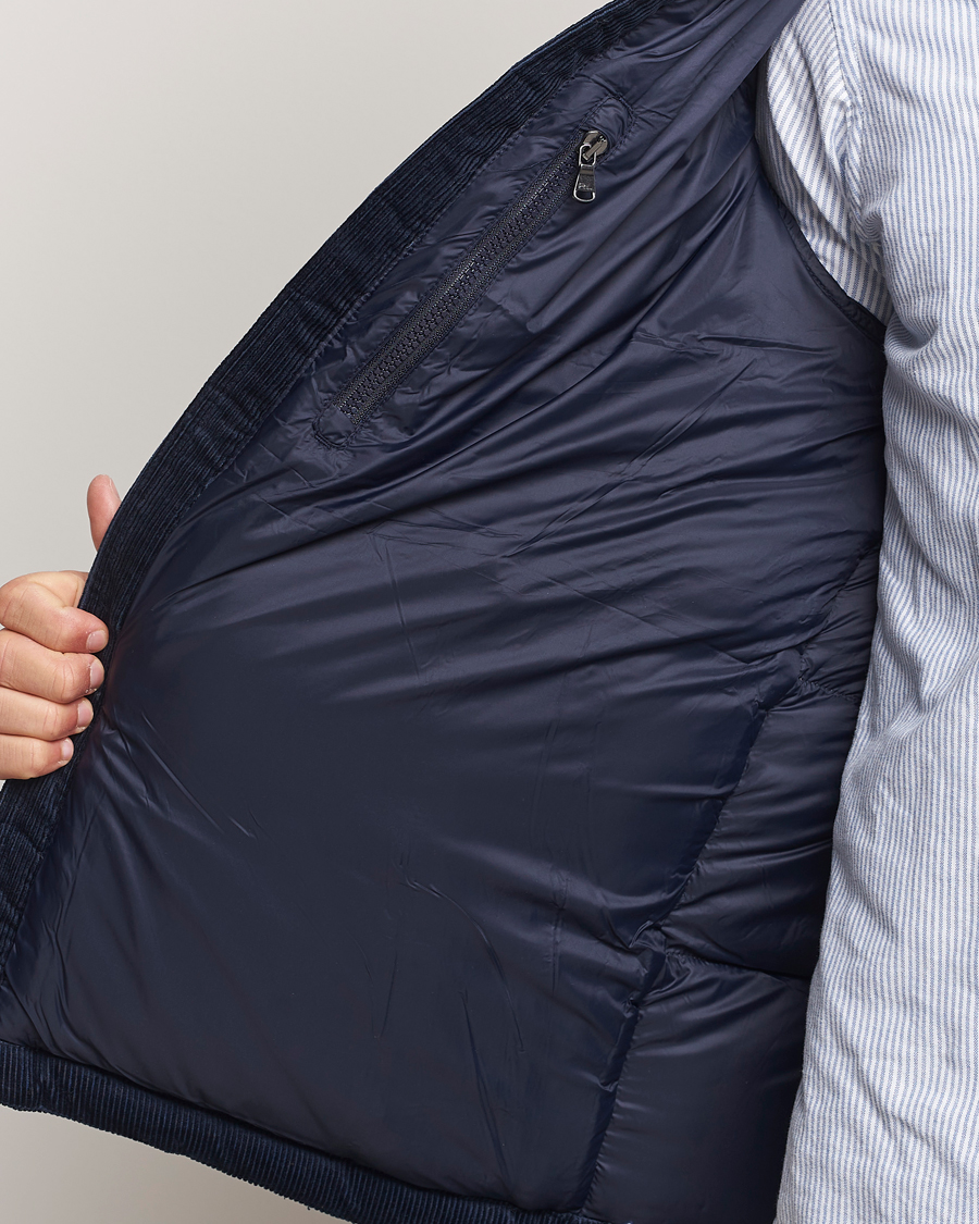 Herr | Jackor | Polo Ralph Lauren | El Cap Corduroy Down Jacket Aviator Navy