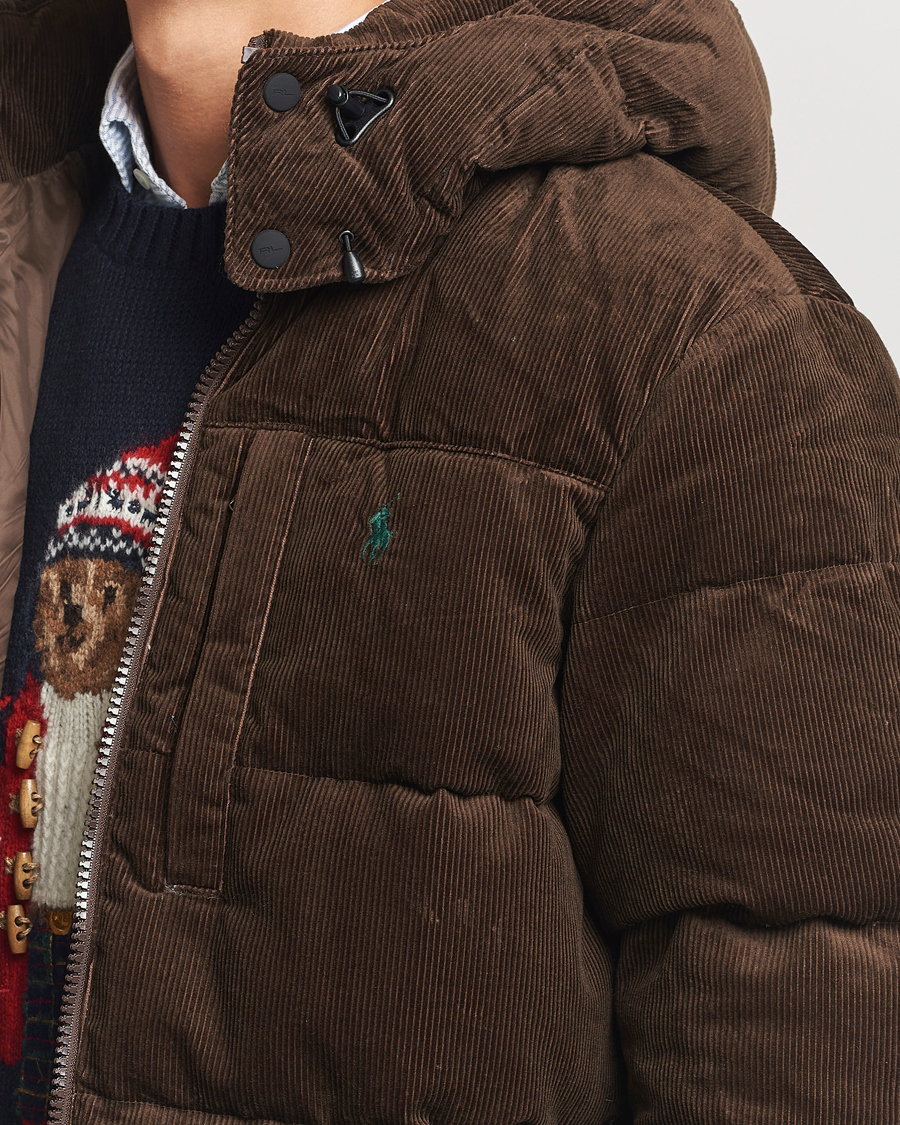 Herr | Jackor | Polo Ralph Lauren | El Cap Corduroy Down Jacket Dark Beech